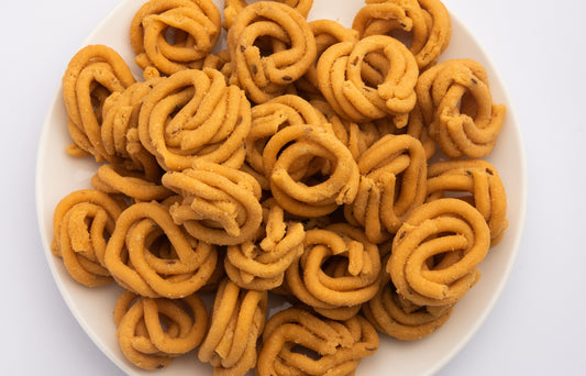 Thick/Street-Style Chakli - 1 Kg Pack